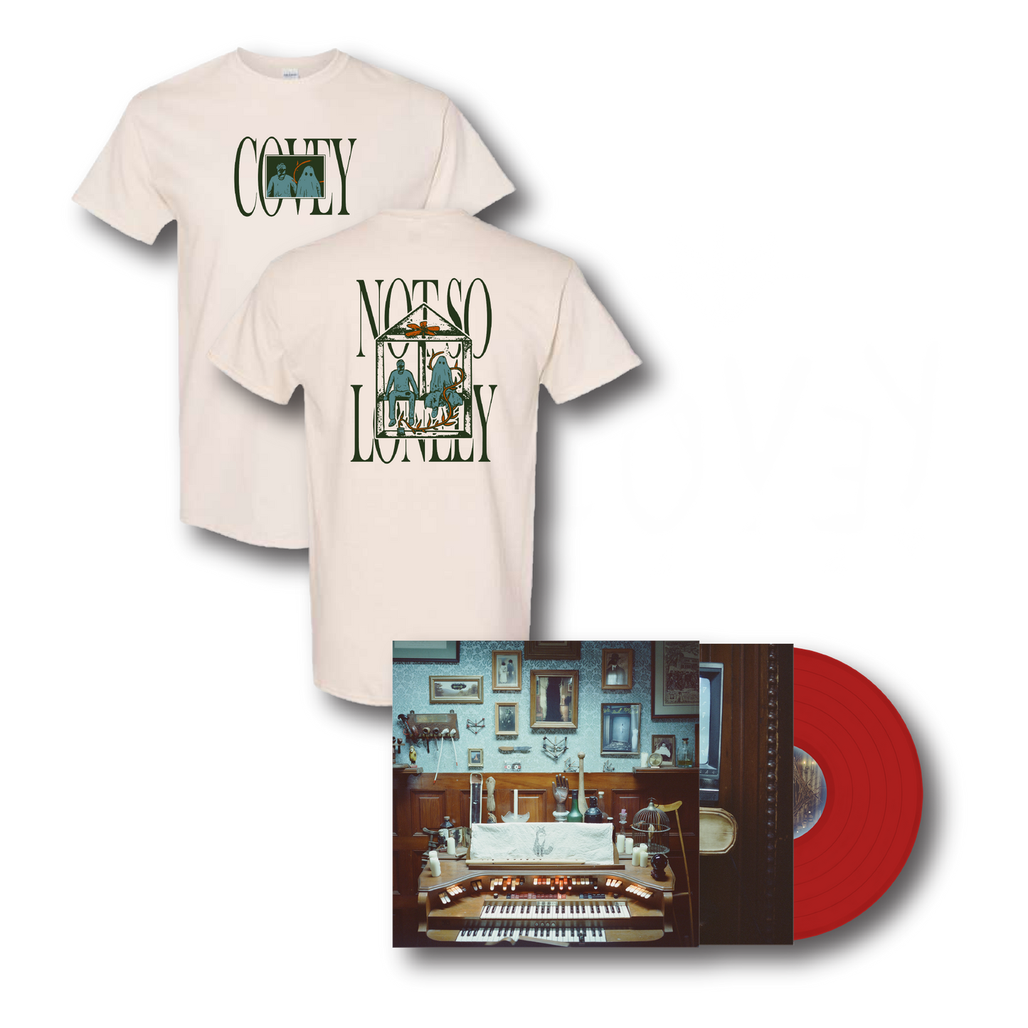 Vinyl & Not So Lonely Tee Bundle